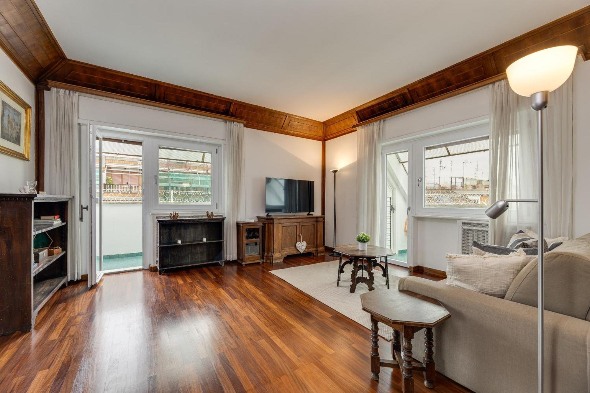 Elegante 130mq In Stile Classico Apartamento Roma